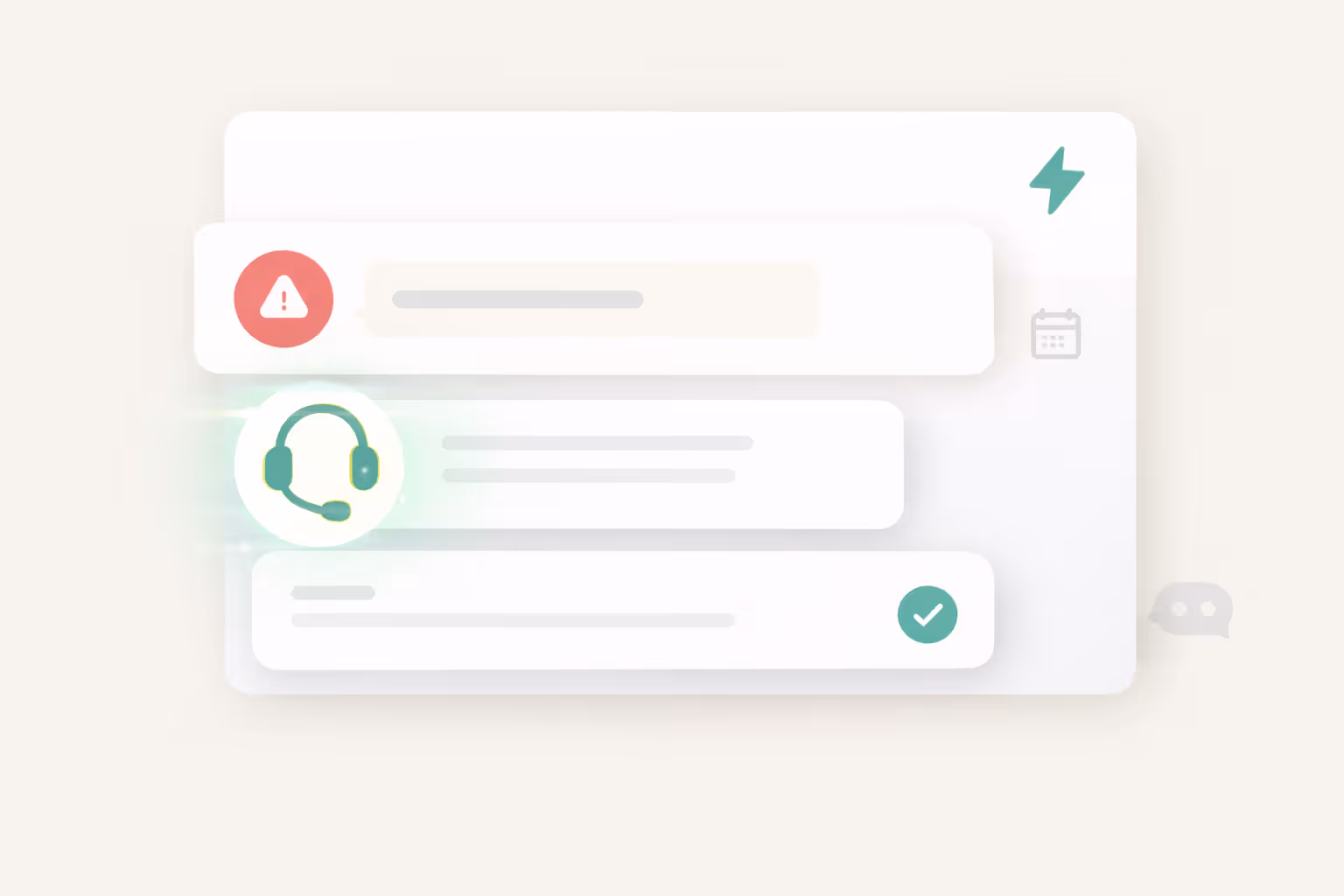 Dedicated representatives, no automated responses