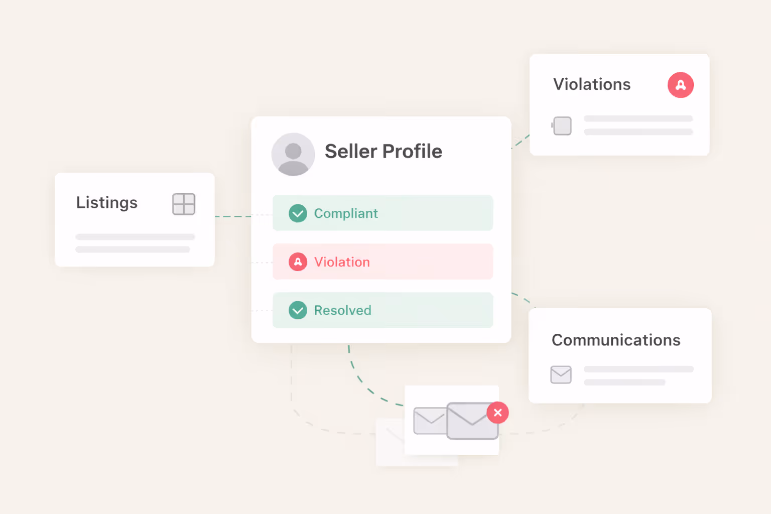 Seller CRM for relationship management